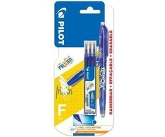 Pilot Pen Pultas Roller "Frixion Ball" + refill, mėlynas, 0,5/0,25mm, erasable, BLFR5-L-BT+S3