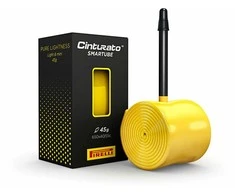 Tube Pirelli Cinturato SmarTUBE, 40/50-584, Presta 60mm, Geltona w/ juodas valve