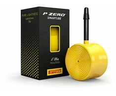 Tube Pirelli P ZERO SmarTUBE, 23/32-622, Presta 80mm, Geltona w/ juodas valve