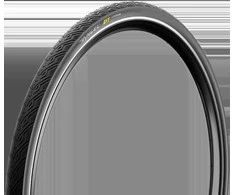 Pirelli Angel DT Urban, 52 - 622, HyperBELT 5mm, 60 tpi, Pro (urban), Juodas w/reflectors
