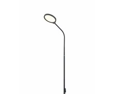 PLATINET 2IN1 STALINĖ/TORINĖ STALINĖ/TORINĖ LAMPA 10W, 87 LED, 500 LM, SU ADAPTERIU JUODA [46026]