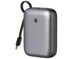 Powerbank Baseus 10000mAh Sidabrinė
