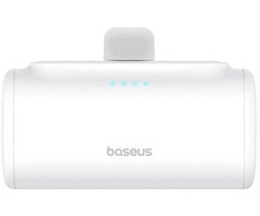 Powerbank Baseus Compact 5000 mAh, 20 W, USB-C (balta)