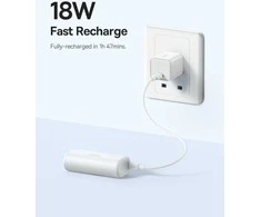 Powerbank OS-Baseus Compact IP 5000mAh 20W (baltas)