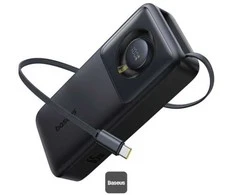 Baseus Free2Pull 20000mAh 65W juoda