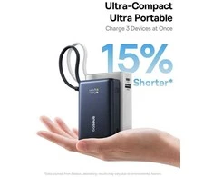 Powerbank Baseus PicoGo Digital Ekranas 10000mAh 45W (juoda)