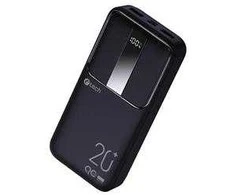 C-tech Powerbank 20000mAh, Li-Pol, 22,5W, USB-C / USB-A / mikro USB