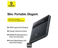 Baseus Blade H1 20000 mAh 100W juoda