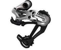 Galinis pavarų perjungėjas SRAM X5 medium cage 9-speed sidabrinis