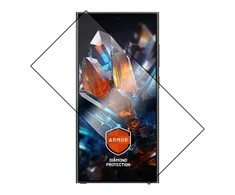 Fixed Premium grūdintas stiklas ochronne FIXED Armor su aplikatorem do Samsung Galaxy S24 Ultra juoda