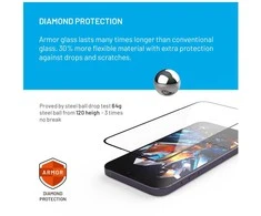 Fixed Premium grūdintas stiklas ochronne FIXED Armor su aplikatorem do Samsung Galaxy S24 Ultra juoda