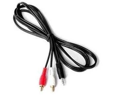 „PremiumCord“ kabelio lizdas 2,5 mm stereofoninis lizdas - 2x Cinch MM 2m