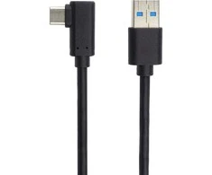 Kabelis USB PremiumCord USB-A - USB-C 2 m Juodas (ku31cz2bk)