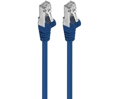 PremiumCord PREMIUMCORD Patch kabelis CAT6a S-FTP, RJ45-RJ45, AWG 26/7 1m modrá