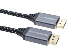 Kabelis PremiumCord DisplayPort - DisplayPort 5m sidabrinė (kport10-05)