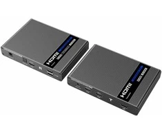 PremiumCord HDMI 2.0 KVM ilgintuvas Ultra HD 4kx2k@60Hz iki 70m su USB perdavimu