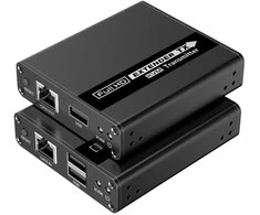 PremiumCord HDMI KVM ilgintuvas 4K ir FULL HD 1080p 70 m atstumu su USB perdavimu