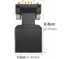 PremiumCord HDMI į VGA keitiklis su garso išvestimi