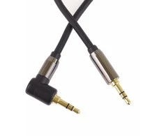 Kabelis PremiumCord Jack 3.5mm - Jack 3.5mm 1.5m juoda (kjqmm015-90)