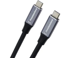 PremiumCord ku31cr5 - Juodas USB-C Cable, 5 m