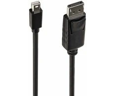 „PremiumCord Mini DisplayPort“ – „DisplayPort 1.2“ jungiamasis kabelis, M/M, 2 m