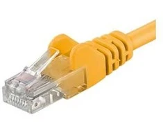 PremiumCord Patch kabelis UTP CAT6 10m geltonas