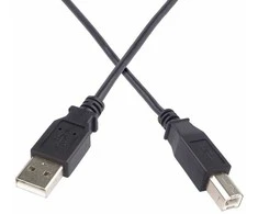 PremiumCord USB 2.0 Cable, A-B, 0.5m juodas
