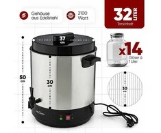 Profi Cook ProfiCook PC-EKA 1283 preserving boiler 32 L 2100 W