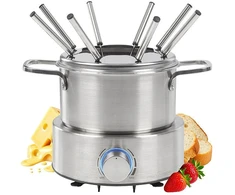 Bez Marki ProfiCook PC-FD 1288 elektrinis nerūdijančio plieno fondiu rinkinys