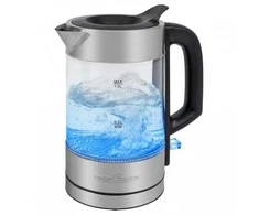 Profi Cook ProfiCook PC-WKS 1229 G electric virdulys 1 L 1600 W Nerūdijantis plienas, Transparent