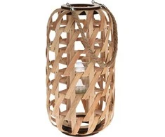Home Styling Collection Medinis žibintas, minimalistinė pynė ir virvelė
