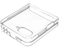 FIXED Pure apsauginis dėklas, skirtas Samsung Galaxy Z Flip 6 skaidrus