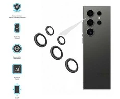 Fixed Fixed Camera do Samsung Galaxy S25 Ultra juoda
