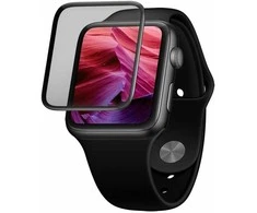 Fixed Grūdintas stiklas ochronne FIXED 3D Full-Cover pro Apple Watch 42mm su aplikatorem su klejeniem na cały wyświetlacz juoda