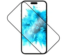 Apsauginis grūdintas stiklas FIXED Full-Cover, skirtas POCO X7 Pro, juodas