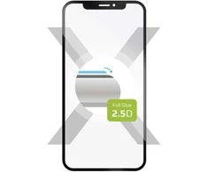 Fixed Fiksuotas | Visas viršelis 2.5D | Ekrano apsauga | Apple | iPhone 15 Plus | Grūdintas stiklas | Juodas