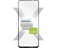 Ochronne grūdintas stiklas FIXED Full-Cover do Xiaomi Redmi Note 10 5G, naklejane na cały ekran, juoda