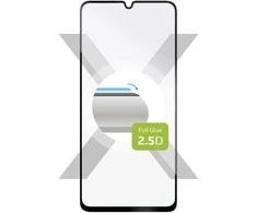 Apsauginis grūdintas stiklas FIXED Full-Cover Samsung Galaxy A25 5G, lipnus prie viso ekrano, juoda