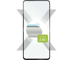 Fixed FIKSUOTAS, visiškai dengiantis grūdinto stiklo ekrano apsauginis stiklas, skirtas „Xiaomi Poco X3“, juodas