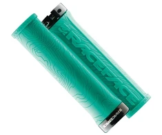 Race Face grips - HALF NELSON, SINGLE LOCK ON turquoise