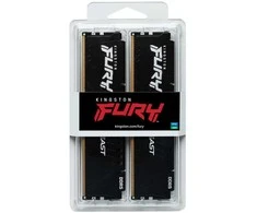 RAM „Kingston Fury Beast“ Juodas 64GB [2x32GB 5600MHz DDR5 CL40 DIMM] KF556C40BB2K2-64