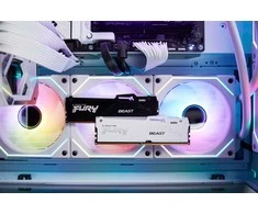 RAM Kingston Technology KINGSTON 16GB 6000MT/s DDR5 CL36 DIMM FURY Beast Baltas RGB EXPO