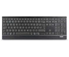 Klaviatūra Rapoo E9500M Multi-mode juoda