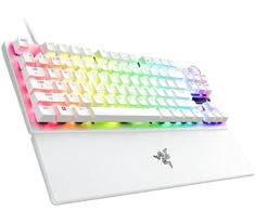 Razer Huntsman V3 Pro Tenkeyless 8KHz | Klaviatūra žaidimams | su laidu | US | Razer Analog Optical Switch Gen-2 | Baltas