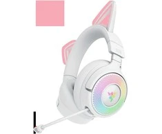 Razer | Ausinės | Kraken Kitty V3 Pro | Bluetooth | Over-Ear | Baltas
