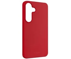 Dėklas Fixed Ištaisyta | Istorija | Galinis viršelis | Samsung | Galaxy S25 | Guma | Raudona