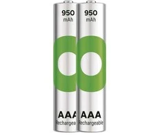 Rechargeable batteries GP ReCyko 950 AAA (HR03), 2 pcs
