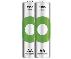 GP Baterija (R6) AA Rechargable RECYKO, NiMH R6, (2 batteries / blister), 1300mAh