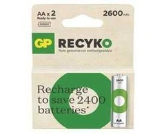 GP Baterija (AA) Rechargeable NIMH R6/AA, 270AAHCE-EB2, (2 batteries / blister), 2700mAh