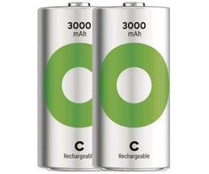 Įkraunamos baterijos GP ReCyko 3000 C (HR14), 2 vnt.